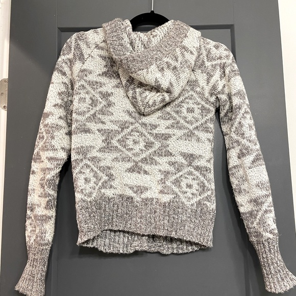 Good Condition - Garage Knitted Sweater Hoodie - Size Small - Picture 3 of 4